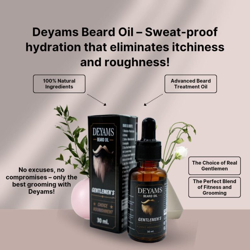 BEARD GROWTH OIL (GENTELMEN'S) 30ML - Image 5